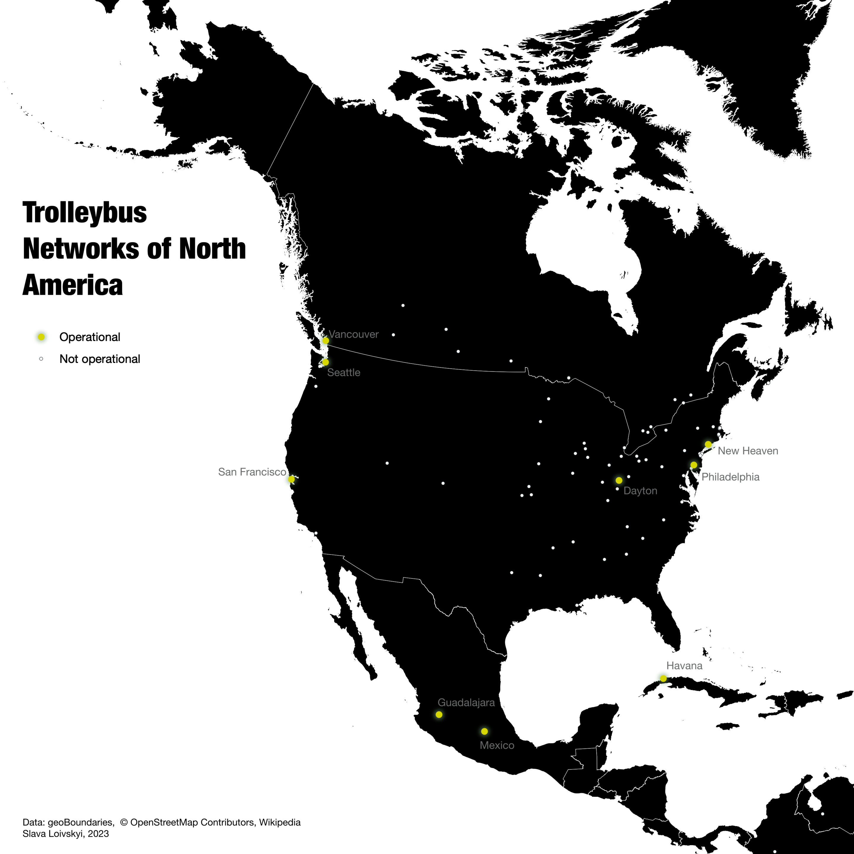 Slava Daymapchallenge Day North America Trolley Mastodon