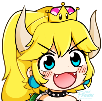 :bowsette_blonde: