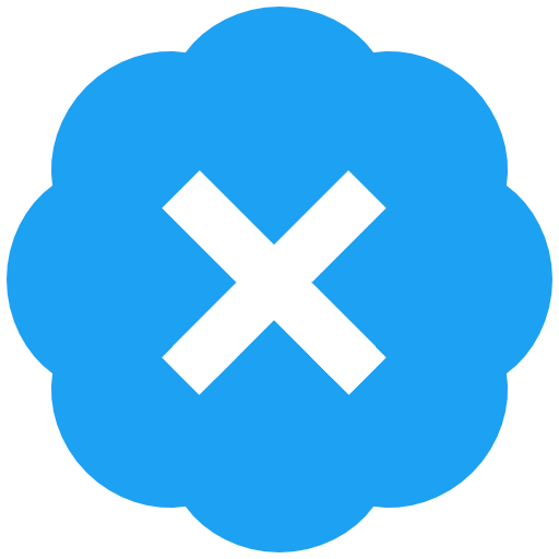 :unverified_x: