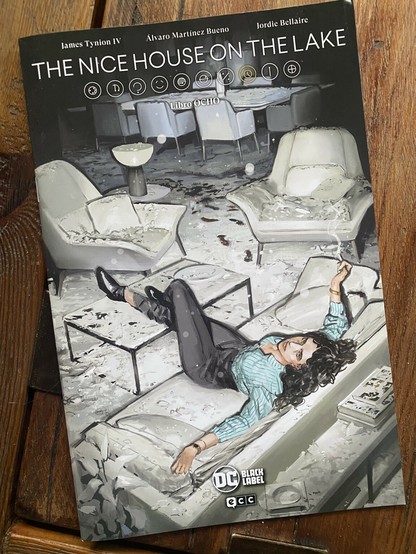 Portada del número 8 de The nice house on the lake