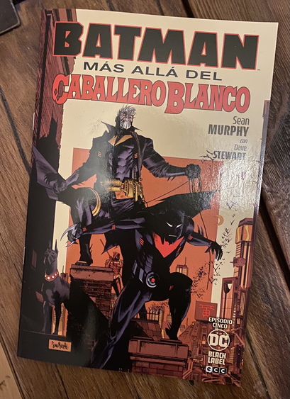 Portada del número 5 de Más allá del Caballero Blanco