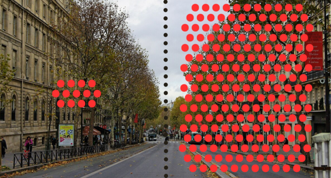 mise en évidence visuelle de la différence de verbalisation entre Paris 5 et Paris 6