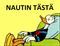 Se Nautin tästä Aku Ankka -meemi.