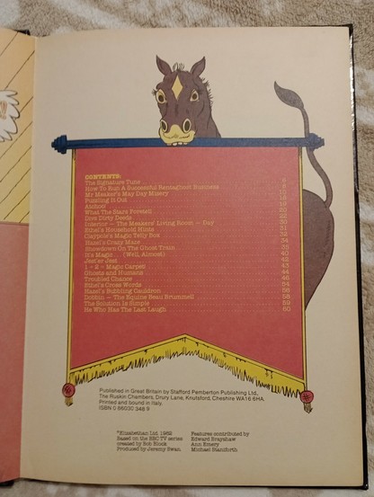 Rentaghost Annual 1983 contents