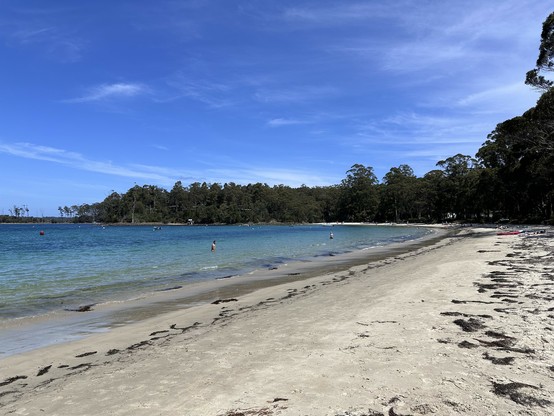One of the beaches near Port Arthur