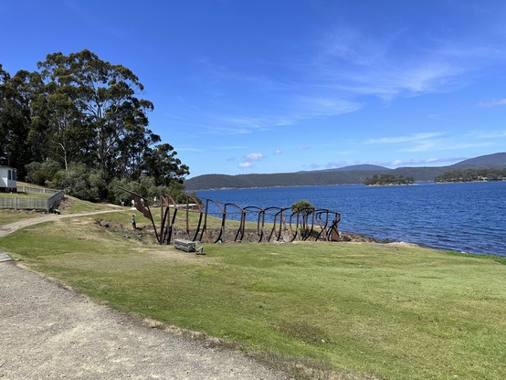 The old boat yards at Port Arthur