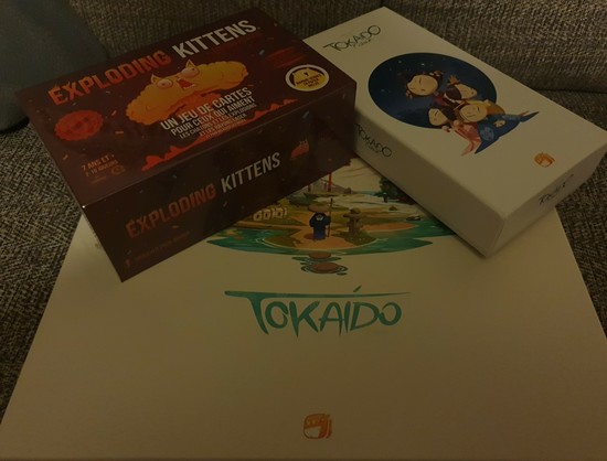 Tokaido, son extension Matsuri et Exploding kittens