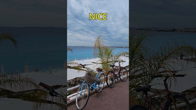 Beautiful French Riviera - Nice FRANCE #shorts #nice #france
