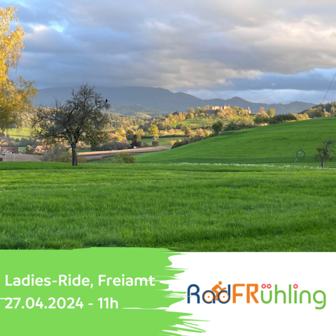 Landschaft mit Burg im Hintergrund