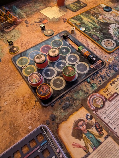 Game playmats and Poker chip tokens