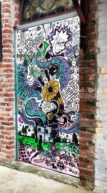 outdoor mural