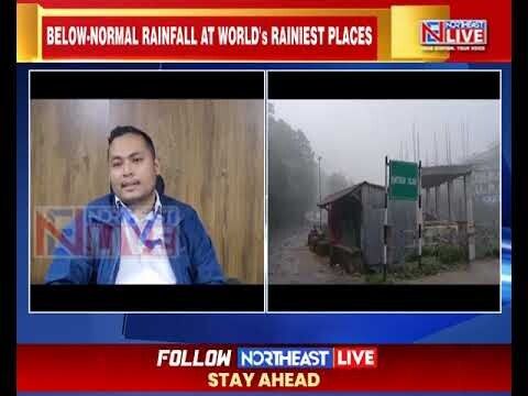 Signs of Climate Change: World's Rainiest Places-Mawsynram and Sohra Record Low Rainfall This Season