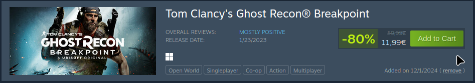 Tom Clancy's Ghost Recon® Breakpoint