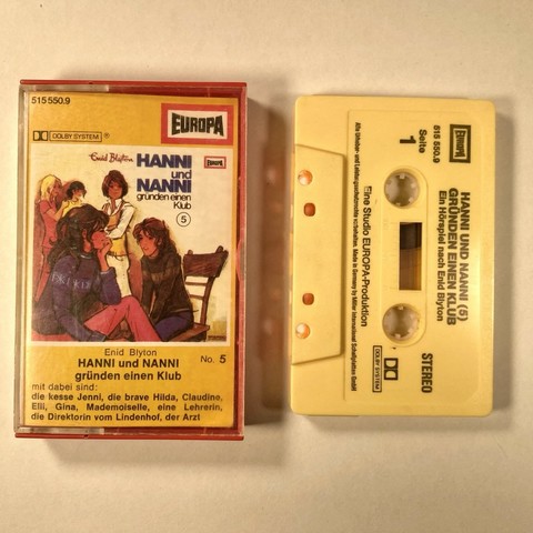 Yellow MC tape with yellow and red Europe cover on the left.