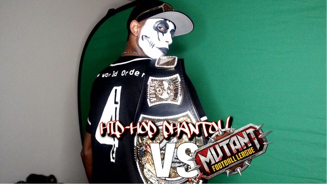 The Phantom of Hip-Hop challenges himself in playing Mutant Football League.