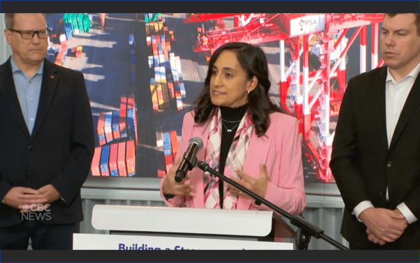 Transportation and Internal Trade Minister Anita Anand announced this month that internal trade barriers could be eliminated within a month