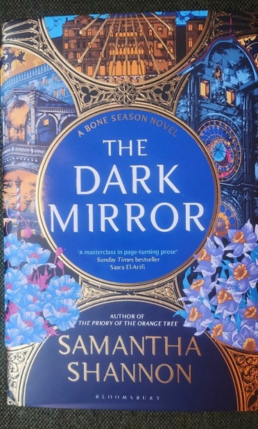 Cover for The Dark Mirror, the new Bone Season novel from Samantha Shannon