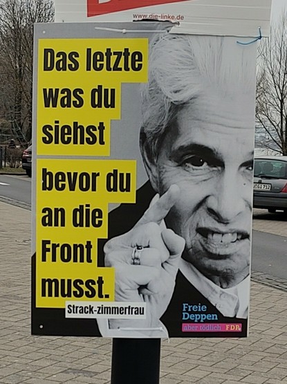 Fake Wahlplakat der FDP
