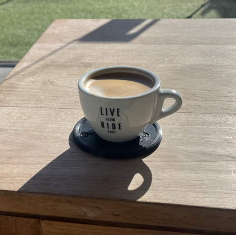Live Slow Ride Fast Coffee