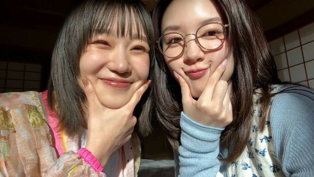 永野芽郁＆奈緒、仲良し2人がCM初共演！“台本なし”プライベート感満載の本音トークを撮り合う　「いち髪」×「ディアボーテHIMAWARI」コラボCM