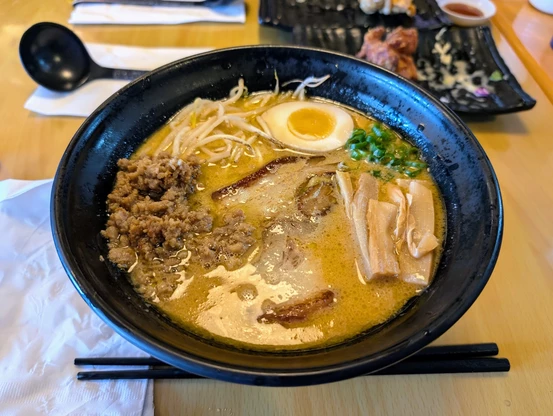 Tantan Ramen I had for lunch.
