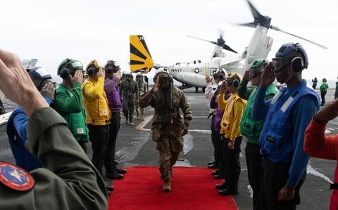 US aircraft carrier, warships arrive in South Korea amid North’s threats