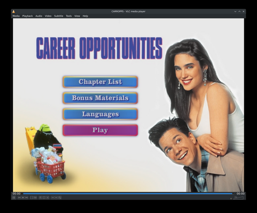 Opening titles of the Career Opportunities DVD