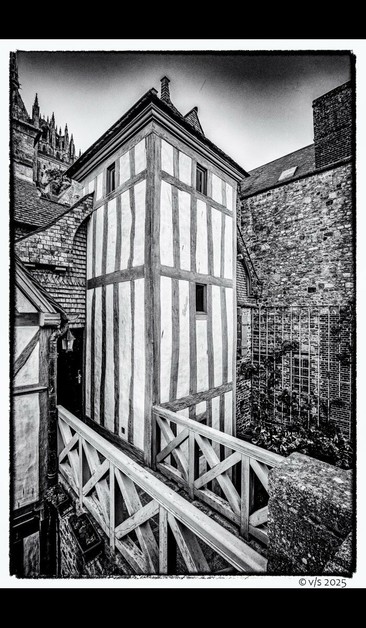Le Mont-Saint-Michel  | Fachwerkhaus