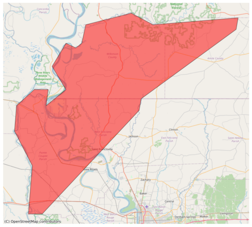 Severe Thunderstorm Warning -  - NWS New Orleans LA