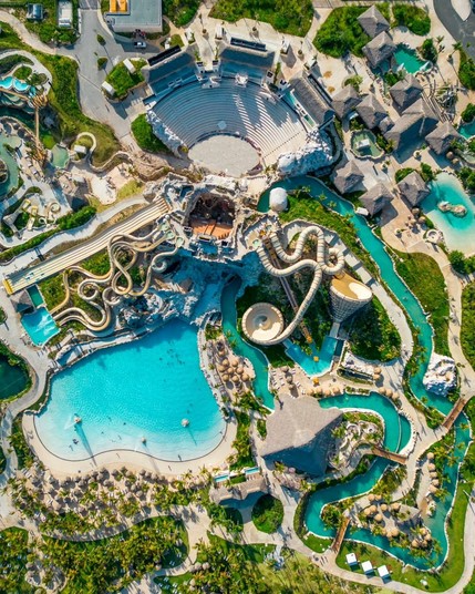 El Dorado Park, The Water Temple, Cap Cana, Dominican Republic
Soon we will talk about our contribution in the construction of this spectacular water park, the largest in the Caribbean... And the most impressive!