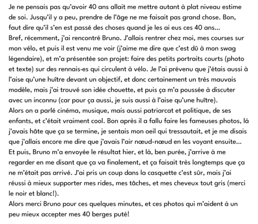 Interlude intimiste sur le fait d'avoir 40ans