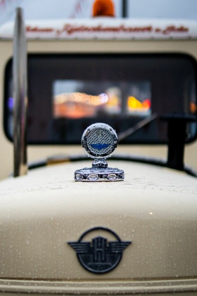 Ein Foto eines Hanomag Oldtimers.