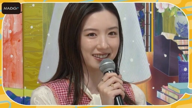永野芽郁、初の音声ガイドに挑戦　松山智一さんも絶賛「優しさに包まれる」　「松山智一展 FIRST LAST」オープニングセレモニー