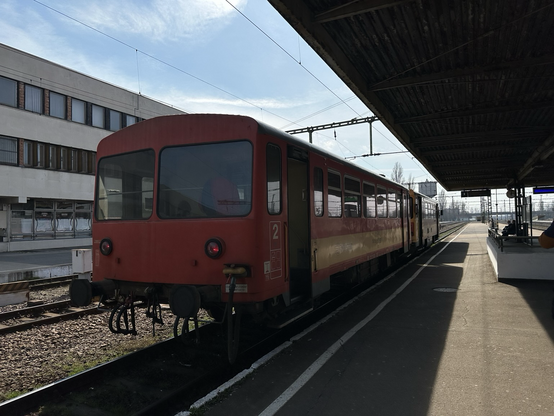 Der hintere Beiwagen