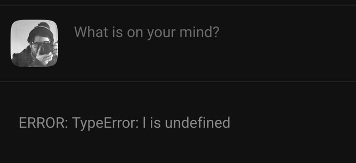 Screenshot of Elk UI, with an error reading 

ERROR TYPE ERROR I IS UNDEFINED