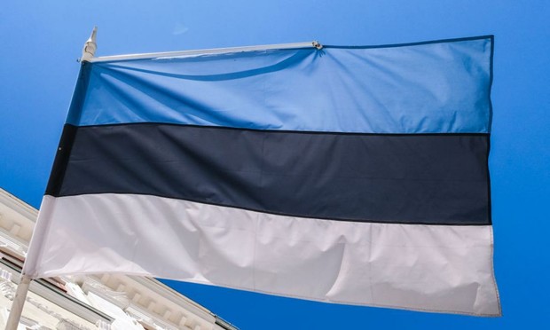Bandera de Estonia (Jens Kalaene / Picture Alliance vía Getty Images)