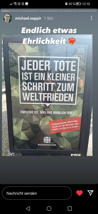 Fake Plakat Bundeswehr
