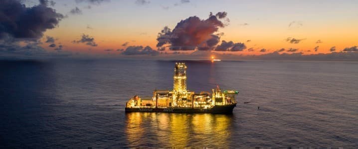 Guyana drilling ship