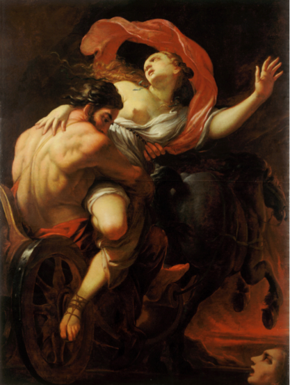 Painting : The Abduction of Proserpina, Unknown author