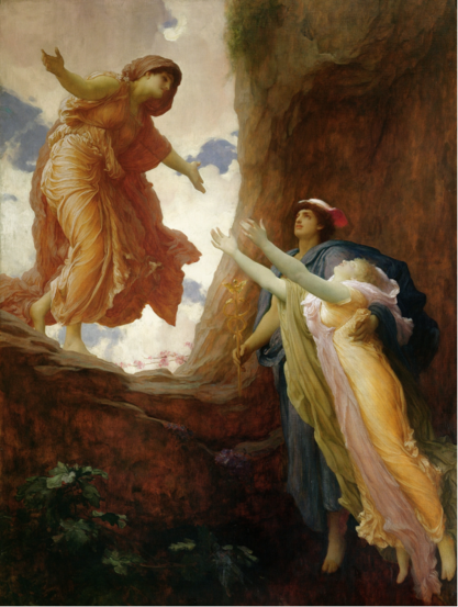 Painting : The Return of Persephone, by Frederic Leighton