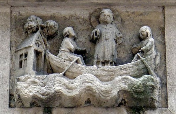 Immeuble à #Paris5 (#Paris) Construction XIVe siècle. Bas-relief représentant Saint-Julien-l'Hospitalier encastré dans la façade : inscription par arrêté du 27 février 1925.
Suite 👉 https://monumentum.fr/monument-historique/pa00088448/paris-5e-arrondissement-immeuble
#Patrimoine #MonumentHistorique
Photo CC-BY-SA 4.0 : Mbzt