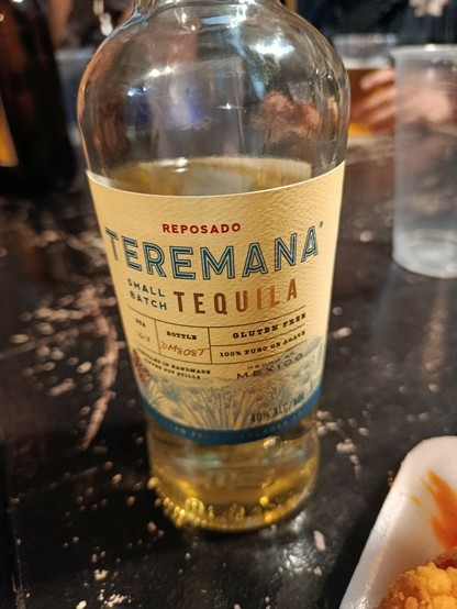 Tequila Teremana, gluten free