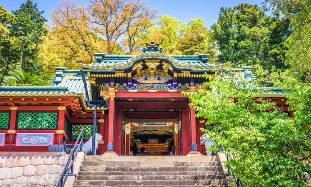 Shizuoka, Japón en el Santuario Kunozan Toshogu. (Getty Images)