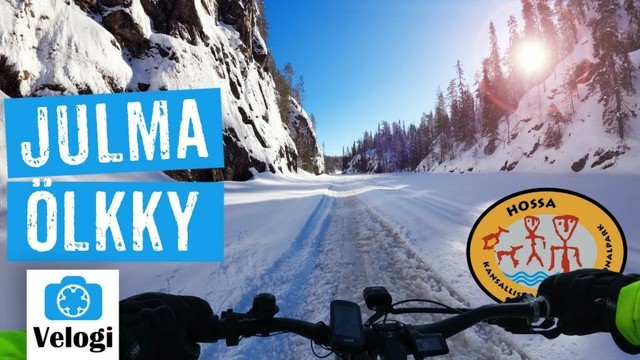Pyöräilin Suomen suurimmalla kanjonijärvellä!
