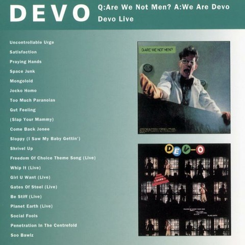 DEVO is an American new wave band formed in Akron, Ohio in 1973. The band is led by singer-songwriter and frontman Gerald Casale and his older brother, bassist and backing vocalist Mark Mothersbaugh. They are known for their unique blend of new wave and electronic music, as well as their humorous and often satirical lyrics and stage performances. DEVO's most famous songs include "Whip It," "Fresh As My Haircut," and "Girl U Want." The band has released nine studio albums to date and is still active today, performing live concerts and releasing new music.