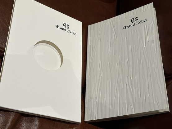 Sleeve and cover of the booklet