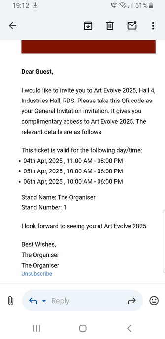 Art Evolve email