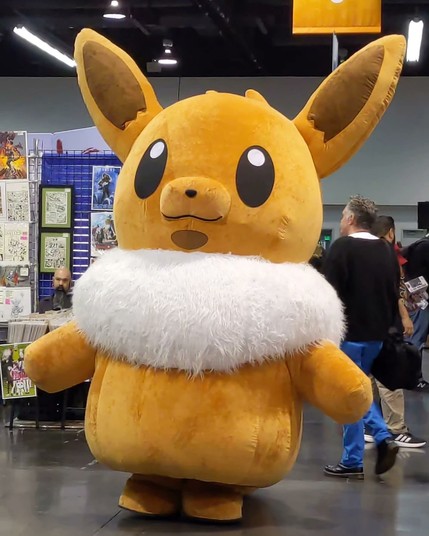 Eevee (Pokemon) walk-around character.