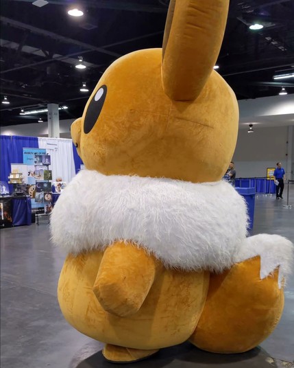 Eevee (Pokemon) walk-around character.