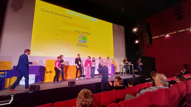 Auszeichnung der Gewinner des DSEE Quizzes